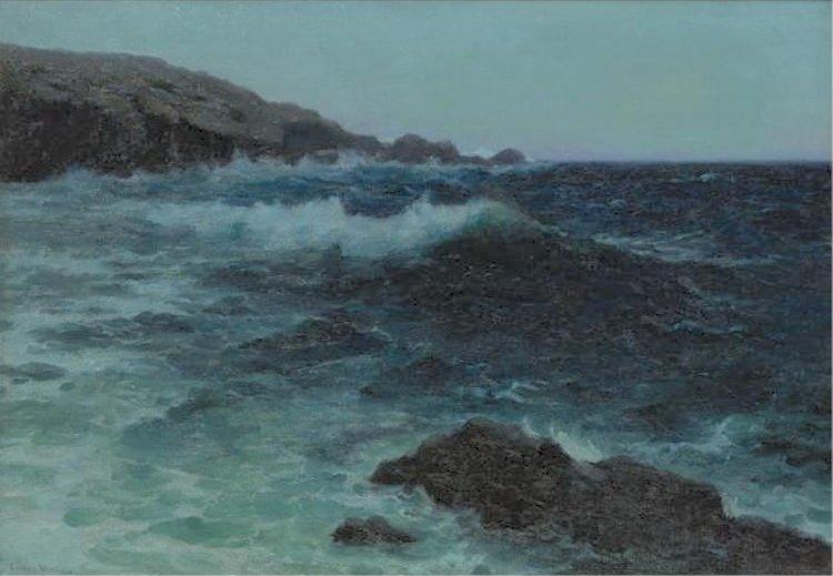 Lionel Walden Hawaiian Coastline oil painting picture